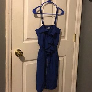 Dark blue dress